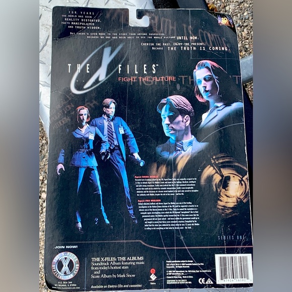 1998 Vtg Brand New Sealed X Files Agent Dana Scully Action Figure Doll - Picture 6 of 16